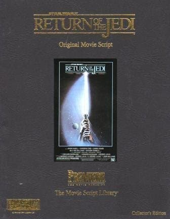 Book cover for Star Wars Return of the Jedi (Movie Script Library) by George Lucas