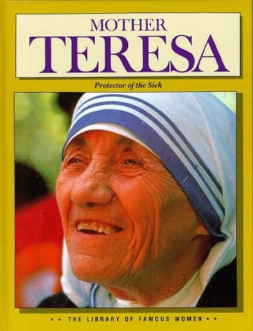 Book cover for Library of Famous Women - Mother Teresa by Linda Carlson Johnson