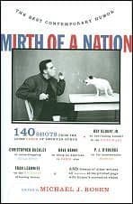 Book cover for Mirth of a Nation: The Best Contemporary Humor by Michael J. Rosen
