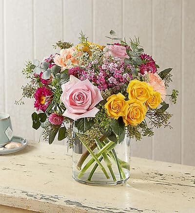 Book cover for Country Garden Florals by Nan Geller
