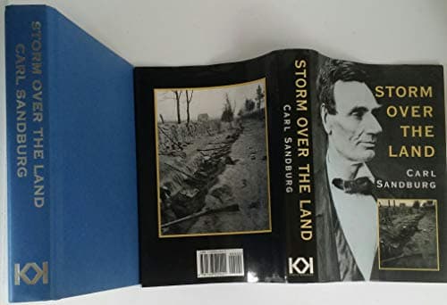 Book cover for Storm Over the Land: A Profile of the Civil War by Carl Sandburg
