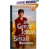 Book cover for 201 Great Ideas for Your Small Business by Jane Applegate