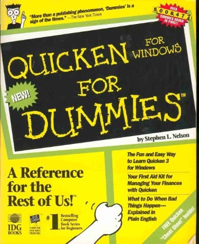 Book cover for Quicken for Windows for Dummies (For Dummies (Computers)) by steven-l-nelson
