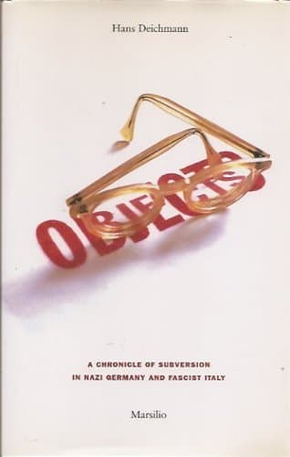 Book cover for Objects: A Chronicle of Subversion in Nazi Germany and Fascist Italy by Deichmann, Hans