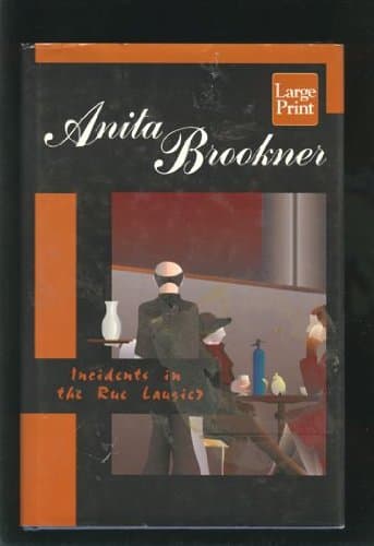 Book cover for Incidents in the Rue Laugier by Brookner, Anita