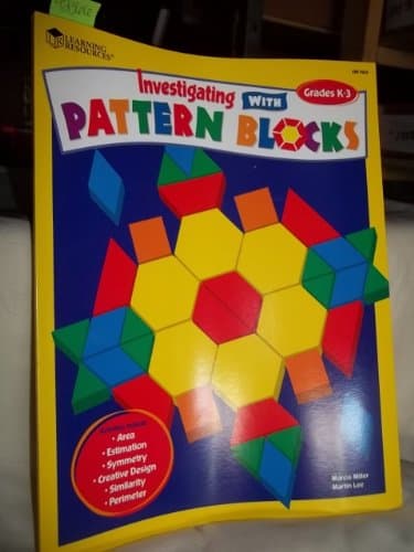 Book cover for Investigating with Pattern Blocks Grades K-3 by Marcia Miller & Martin Lee
