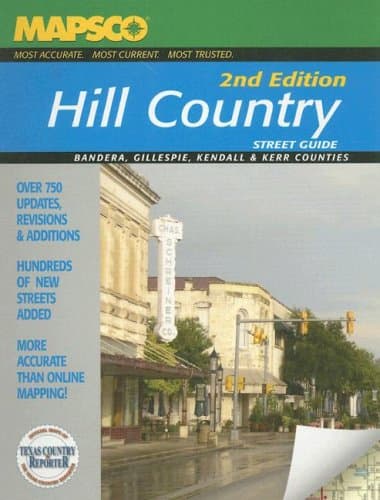 Book cover for Hill Country Street Guide by Mapsco