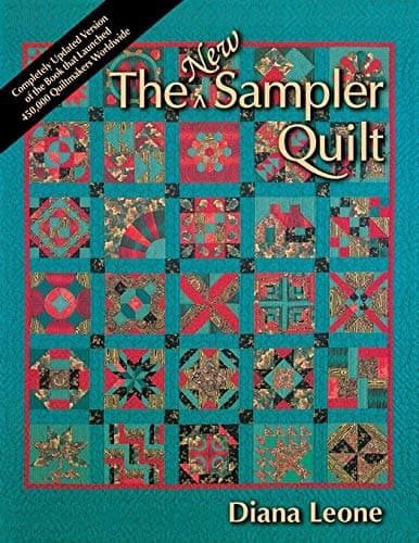 Book cover for The New Sampler Quilt by Leone, Diana
