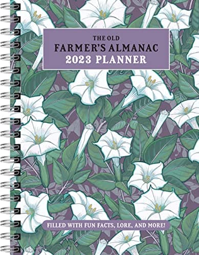Book cover for The 2023 Old Farmer's Almanac Planner by Old Farmer's Almanac