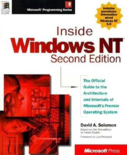 Book cover for Inside Windows NT (Microsoft Programming Series) by Custer, Helen