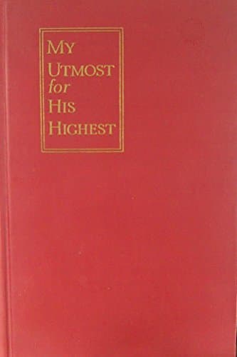 Book cover for My Utmost for His Highest: Value Edition by Chambers, Oswald
