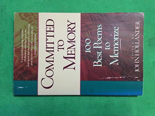 Book cover for Committed to Memory by Hollander, John