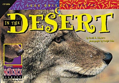Book cover for In the Desert (Look Once, Look Again Science Series) by Schwartz, David M.