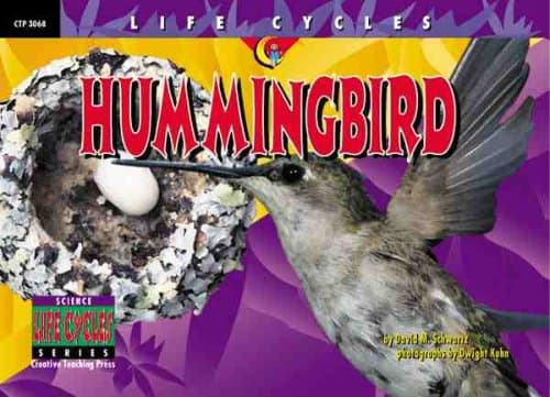 Book cover for Hummingbird (Life Cycles) by Schwartz, David M.