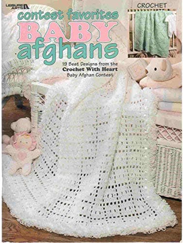 Book cover for Contest Favorites Baby Afghans (Leisure Arts #3201) by Leisure Arts