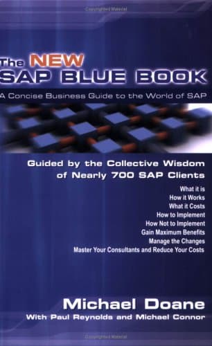 Book cover for The New SAP Blue Book by Michael Doane