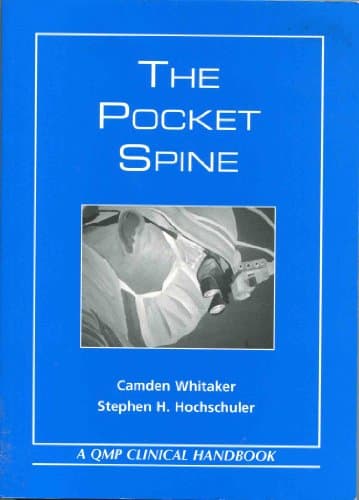 Book cover for The Pocket Spine by Whitaker, Camden