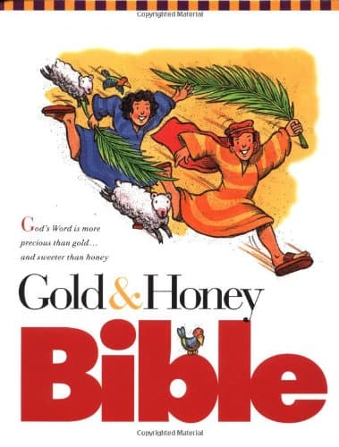 Book cover for Gold 'n' Honey Bible by Carlson, Melody