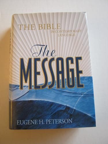 Book cover for Message The New Testament Psalms and Proverbs by Peterson, Eugene H.