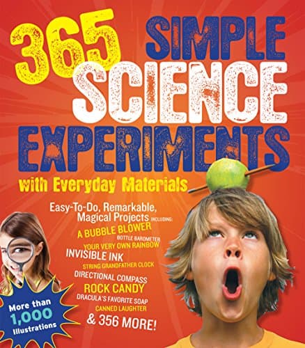 Book cover for 365 Simple Science Experiments With Everyday Materials by Churchill, E. Richard