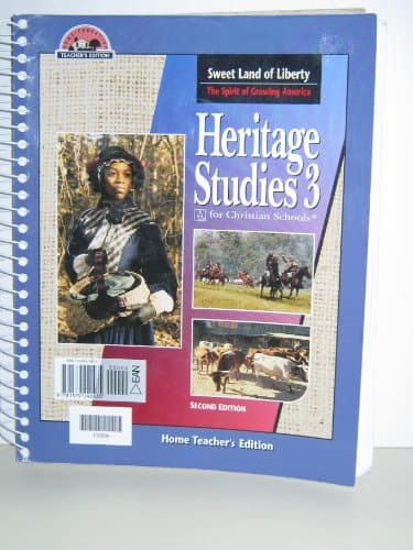Book cover for Heritage Studies 3: Home Teacher's Edition by Dorothy Buckley