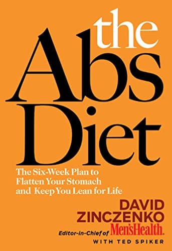 Book cover for The Abs Diet: The Six-Week Plan to Flatten Your Stomach and Keep You Lean for Life by Zinczenko, David