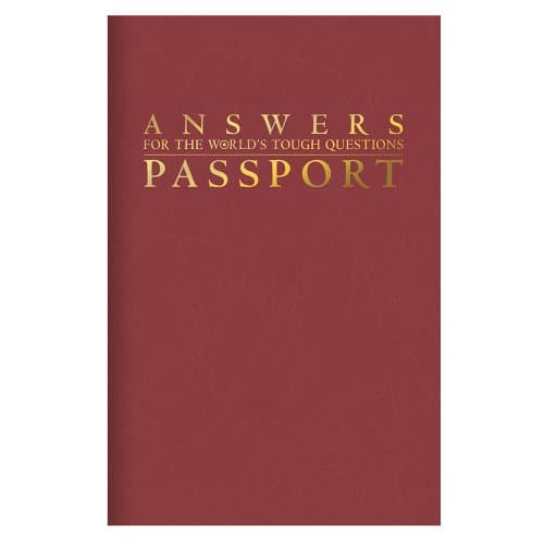 Book cover for Answers for the World's Tough Questions Passport by Insight for Living Ministries