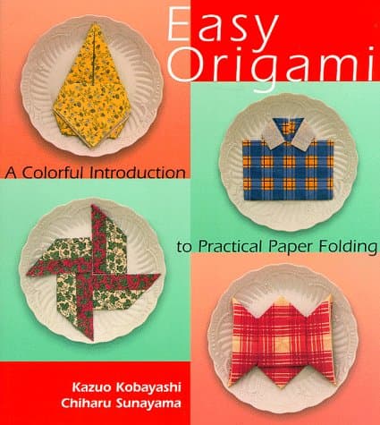 Book cover for Easy Origami: A Colorful Introduction to Practical Paper Folding by Sunayama, Chiharu