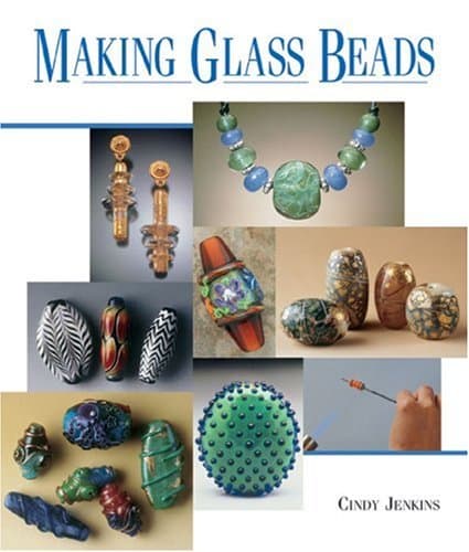 Book cover for Making Glass Beads by Jenkins, Cindy