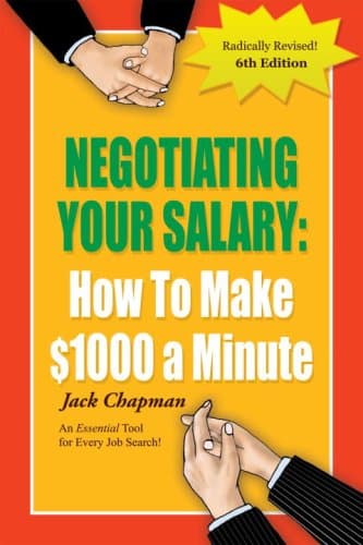 Book cover for Negotiating Your Salary 6th Ed by Chapman, Jack