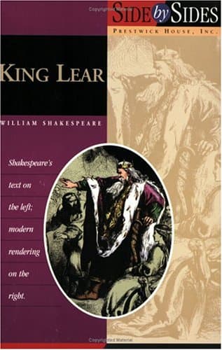 Book cover for King Lear: Side by Side by Scott, James