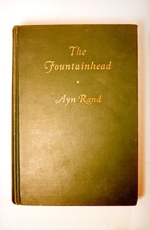 Book cover for The Fountainhead by Rand, Ayn