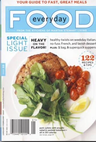 Book cover for Martha Stewart Everyday Food, January 2007 Issue by Editors of Marth Stewart Everyday Food Magazine