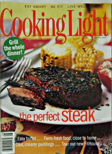 Book cover for Cooking Light, August 2006 Issue by Editors of Cooking Light