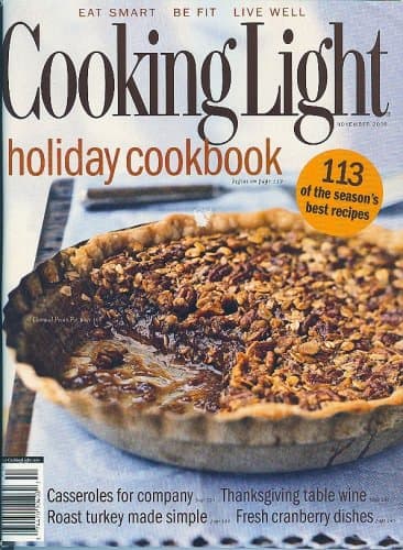 Book cover for Cooking Light, November 2006 Issue by Editors of Cooking Light