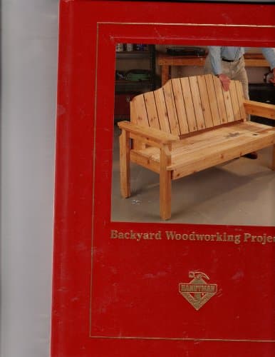 Book cover for Backyard Woodworking Projects by Handyman Club of America
