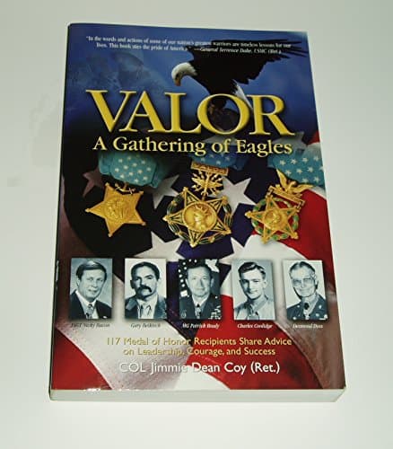 Book cover for Valor: A Gathering of Eagles by Coy, Jimmie Dean