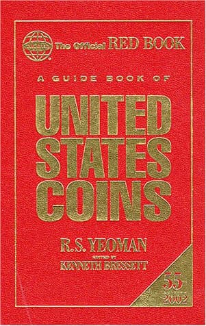 Book cover for A Guide Book of United States Coins 2002 (55th Edition) by Yeoman, R.S.
