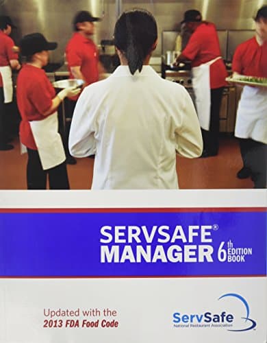 Book cover for ServSafe Manager 6th Edition Updated with the 2013 FDA Food Code ESX6R with Exam Answer Sheet by National Restaurant Association