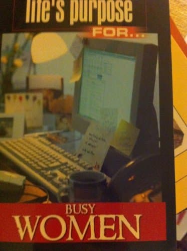 Book cover for Life's Purpose for Busy Women by Unknown