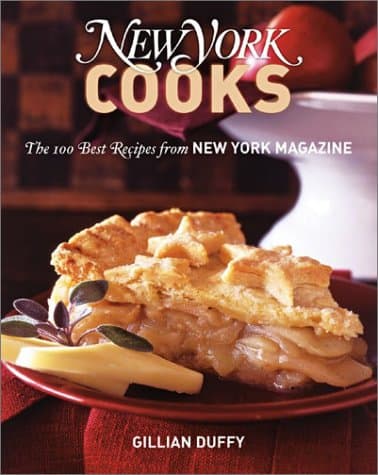 Book cover for New York Cooks: The 100 Best Recipes from New York Magazine by Duffy, Gillian