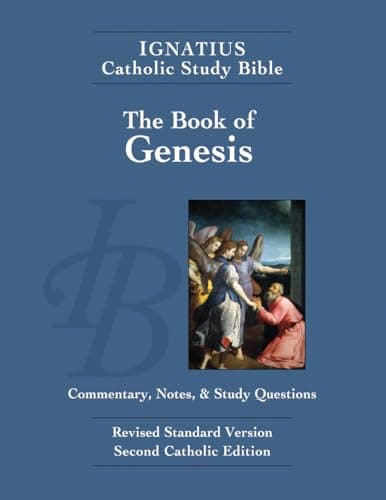 Book cover for The Book of Genesis (Ignatius Catholic Study Bible) by Hahn, Scott