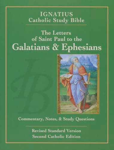 Book cover for The Letters of St. Paul to the Galatians & Ephesians (Ignatius Catholic Study Bible) by Hahn, Scott