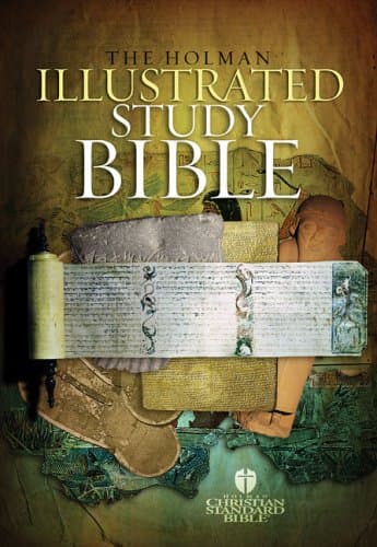 Book cover for The Holman Illustrated Study Bible: Holman Christian Standard Bible, Black Bonded Leather by Anonymous
