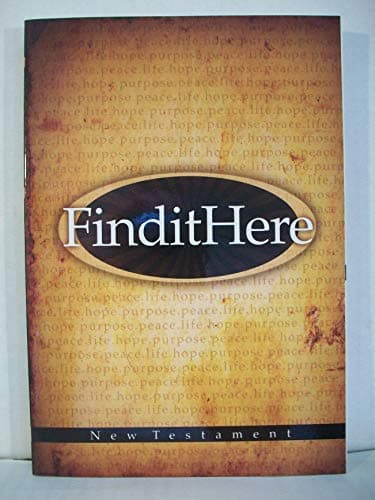 Book cover for New Testament. Find It Here. by Anonymous