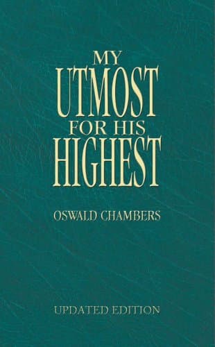 Book cover for My Utmost for His Highest by Oswald Chambers