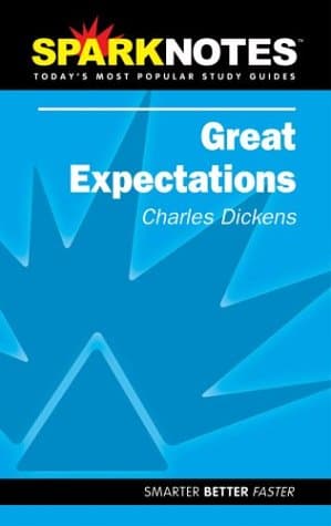 Book cover for Sparknotes: Great Expectations by Charles Dickens