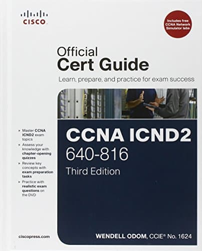 Book cover for CCNA ICND2 640-816 Official Cert Guide by Odom, Wendell