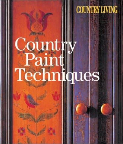 Book cover for Country Paint Techniques (Country Living) by Levie, Eleanor