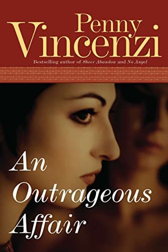 Book cover for AN Outrageous Affair: A Novel by Vincenzi, Penny